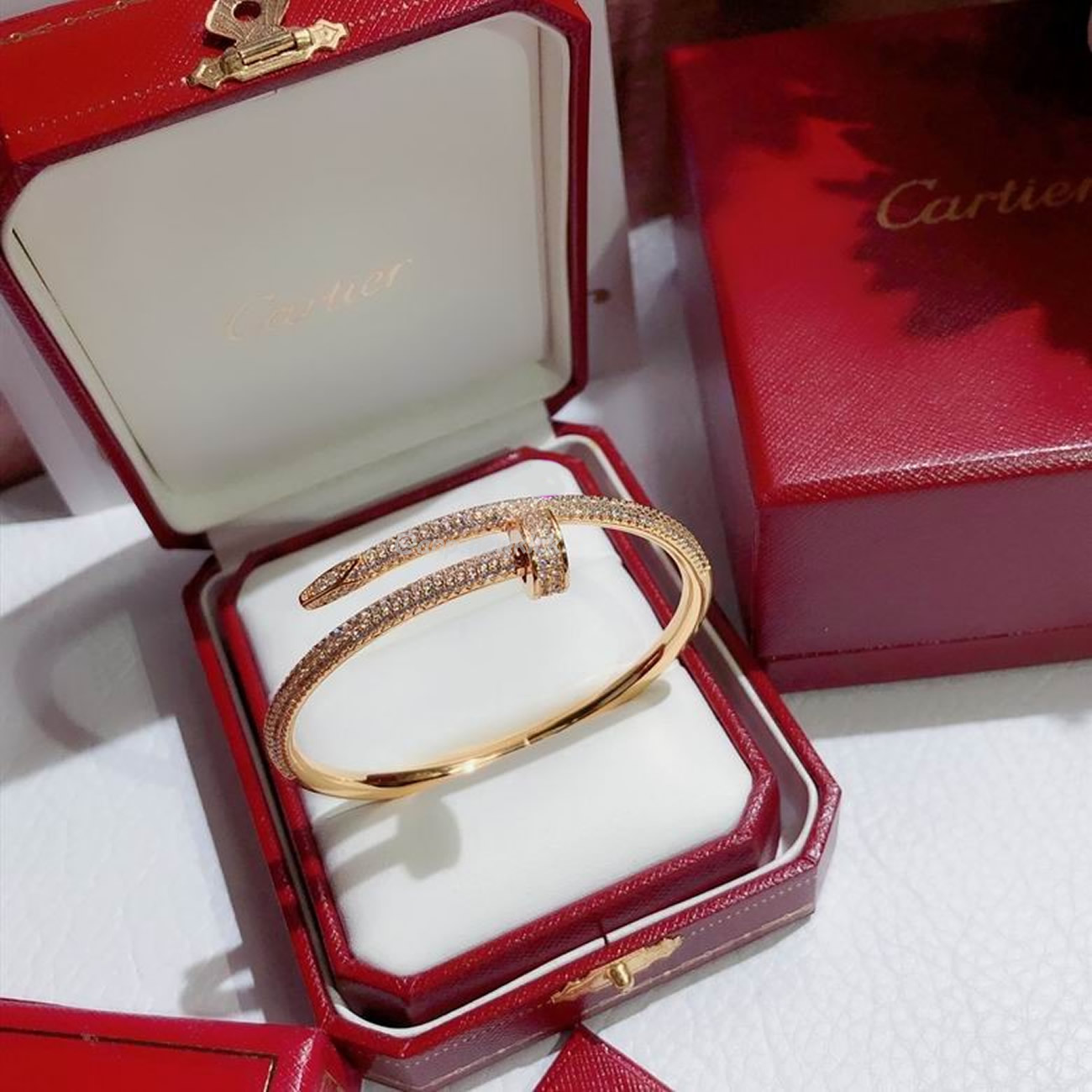 Cartier Bracelet Juste Un Clou Bracelet 18k Rose Gold (5) - www.newkick.vip